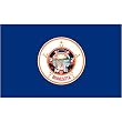 Minnesota Flag 3x5ft Nylon Minnesota Flag 3x5ft Nylon