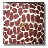 Giraffe Print - 10x10 Wall Clock