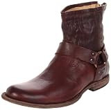 FRYE Men's Phillip 87870 Harness Boot, Dark Brown,8.5 M US