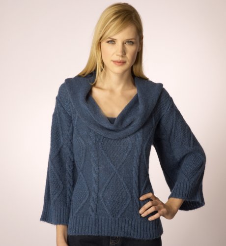 Per Una Wide Sleeve Cable Knit Top clothing