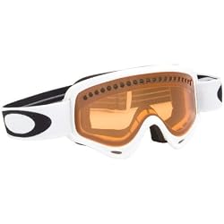 Oakley Unisex-XS O Frame Snow Goggles(Matte White,Persimmon)