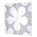 Mosaic Flower Accent 4-pc. Mirror Set