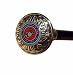 Marine Corps Emblem on Luxury Brass Walking Stick by Bridges