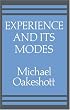 Experience and its Modes (Cambridge Paperback Library)