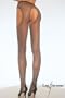 Fishnet Suspander Pantyhose (Black;One Size)