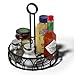 3 X Spectrum 95210 Twist Condiment Stand, Black