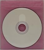 100 CD Double-sided Plastic Sleeve Pink