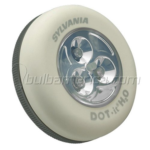 Buy Sylvania Waterproof White DOT-it Self-Adhesive Bright White LED Light online at Discounted New and Used prices. Delivered to your door with Off-The-Bookshelf.