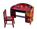 Furniture online: 4Gr8 Kidz Racing Series Kids Wooden Computer Desk with Chair