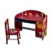 4Gr8 Kidz Racing Series Kids Wooden Computer Desk with Chair
