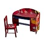 4Gr8 Kidz Racing Series Kids Wooden Computer Desk with Chair