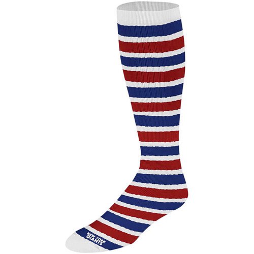 Reebok New York Giants Women's Striped Tube Socks Medium