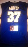 Ron Artest Signed Los Angeles Lakers Jersey