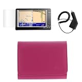 GTMax Rapid Car Charger + Hot Pink Leather Pouch Case + Clear LCD Screen Protector for Garmin nuvi 1390T / nuvi 1390T / nuvi 1370T / nuvi 1370T / nuvi 1350T / nuvi 1350T / nuvi 1350 / nuvi 1350 / nuvi 1300 / nuvi 1300 / nuvi 885T / nuvi 885T / nuvi 880 / nuvi 880 / nuvi 855 / nuvi 855 / nuvi 850 / nuvi 850 / nuvi 785T / nuvi 785T / nuvi 780 / nuvi 780 / nuvi 775T / nuvi 775T / nuvi 770 / nuvi 770 / nuvi 765T / nuvi 765T / nuvi 760 / nuvi 760 / nuvi 755T / nuvi 755T / nuvi 750 / nuvi 750 / nuvi 265WT