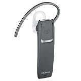 Nokia - BH609 \ BH-609 Main libre - Kit oreillette Bluethoot a double micro - Noir - Design fin epure - Multipoint - Guidage vocal - Son DSP reduction bruits et echos - Compatible telephone Bluetooth