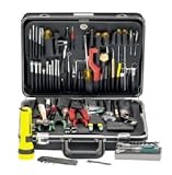 Tec-Tuff Master Electronic Tool Kit, 121 pc, Metric, Blk