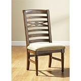 IMAGE OF Attic Rustic Oak 2 Pack Medallion Side Chair (1 BX-5399-87)