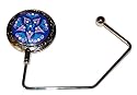 Blue Victorian Floral Purse Hanger