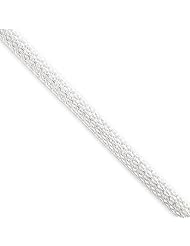 4mm, Sterling Silver, Hollow Mesh Chain, 24 inch