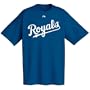 Kansas City Royals Official Wordmark Short Sleeve T-Shirt, Navy (X-Large)
