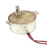 uxcell　同期電動機　同期モータ　シンクロナスモーター　AC 220-240V　33RPM 4W CW/CCW