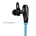 Intcrown S960 Bluetooth Headphones V4.0 Wireless In-ear Earbuds Headset for Running GYM Exercise Built in Microphone (Black)