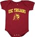 USC Trojans Newborn/Infant Crimson Big Fan Creeper
