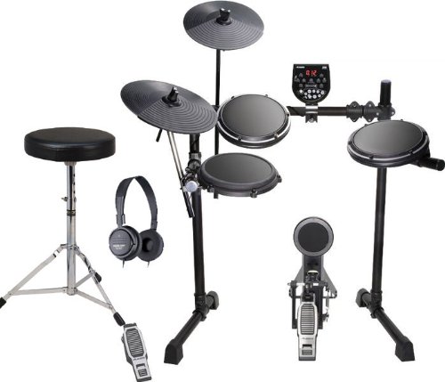 Alesis DM6 USB Express Electronic Drum SET Bundle w/ Free Drum Throne and Headphones!