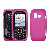 Premium Hot Pink Soft Silicone Gel Skin Cover Case for Samsung Intensity U4 ....