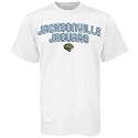 Jacksonville Jaguars T Shirt : Reebok Jacksonville Jaguars White Double Arched T Shirt