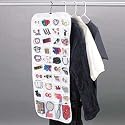 Whitney Design 80-Pocket Ultra Jewelry Organizer, White