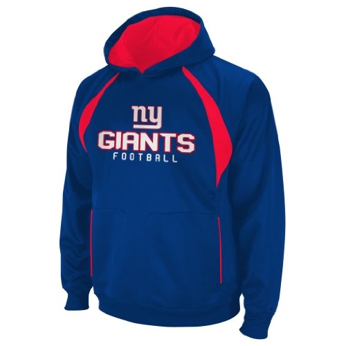 NFL Boys' New York Giants Pullover Active Hoodie - R16Ndh02 (Dark Royal, 5/6)
