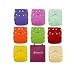 Fuzzi Bunz One Size Cloth Diapers 6 Pack Girl Colors