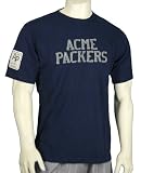 Green Bay ACME Packers NFL Vintage Collection Mens T-shirt, Navy
