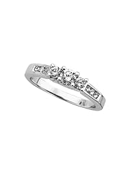 1 ct. tw. Three Diamond Ring in 14K White Gold