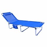 UltraLight / Deluxe Beach Chaise / Lounger - Textilene Aluminum Frame