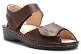 Finn Comfort Women's Faro Sandal,Coffee Palmer,40 EU (US Women's 9 M)