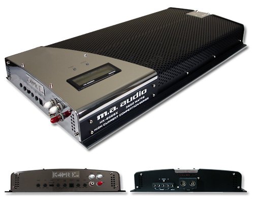 MA Audio HK602SX 3600 Watt RMS 2 Channel Car Amplifier 1 Ohm Sub Amp