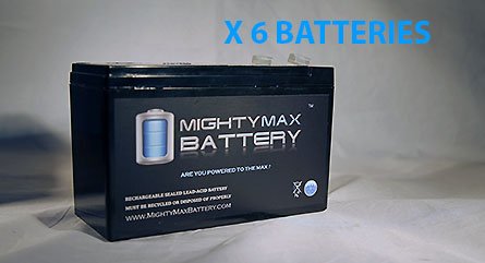12V 7.2AH SLA Battery for JL Marine Micro Anchor - 6 Pack - Mighty Max Battery brand product
12V 7.2AH SLA Battery for JL Marine Micro Anchor - 6 Pack - Mighty Max Battery brand product