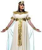 Sexy Adult Womens Halloween Costumes Cleopatra Egyptian Queen of the Nile Historical Costume Theme Party Outfit