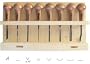 Graving chisel set for woodcarving and linocut - 8 pieces
