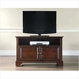 Crosley Furniture LaFayette 42" TV Stand in Vintage Mahogany Finish