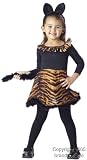 Child's Toddler Tiger Dress Halloween Costume (2-4T)