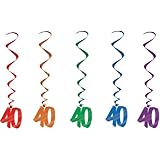 40 Whirls (asstd colors)    (5/Pkg)