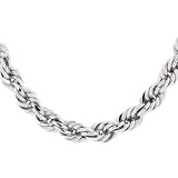 Karat Platinum 3.2mm Rope Chain Necklace, 18