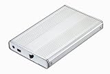 TeckNet PH-25SD-B - Disque Dur 2.5 Portable HDD (USB 2.0) - SATA- Argent