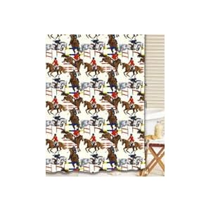 Jumpers Horse Fabric Shower Curtain