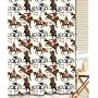 Jumpers Horse Fabric Shower Curtain