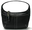 AUTHENTIC COACH ERGO BLACK LEATHER SMALL HOBO 10739