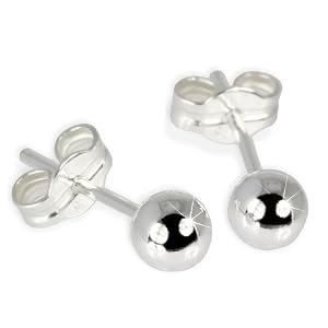 SilberDream - SDO527 - Boucles d'oreille clous Femme - Argent 925/1000
